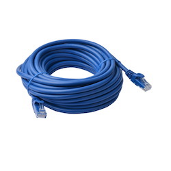 8Ware Cat 6A Utp Ethernet Cable, Snagless&#160; - 10M Blue