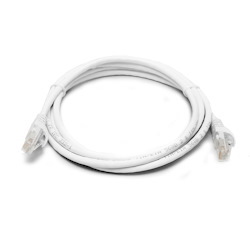 8Ware Cat 6A Utp Ethernet Cable, Snagless&#160; - 2M White