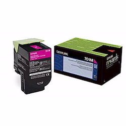 Lexmark C236 Magenta Standard Yield Return Program Toner Cartridge 1K For C2425, MC2425