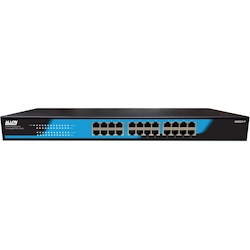 Alloy 24 Port Unmanaged Fast Ethernet 802.3At PoE Switch, 250 Watts