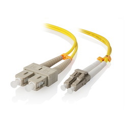 Alogic 0.5M LC-SC Single Mode Duplex LSZH Fibre Cable 09/125 Os2