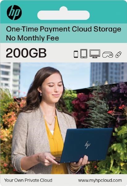 HP Cloud 200GB One-Time Payment Cloud Storage
. Secure, Reliable Lifetime Cloud Storage With No Recurring Fees.