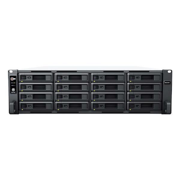 Synology RackStation RS2821RP+ 16-Bay 3.5" Diskless 4x1GbE RJ45 (3U Rack),Intel Atom C3538 Quad-Core 2.1GHz,4GB DDR4,2xUSB3,1xExpansion