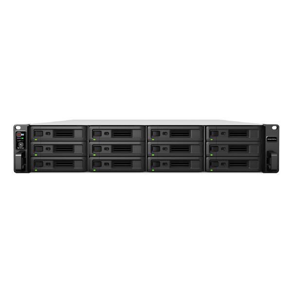 Synology RackStation RS3621RPXS 12-Bay 3.5" Diskless 4xGbE Nas ,Intel Xeon D-1531,2.2GHz, 8GB DDR4 Ram, 2xUSB3.2, Synology Compatible Drives Only.