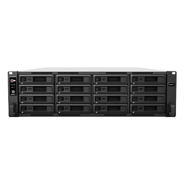 Synology RackStation RS4021xs+ 16-Bay 3.5" Diskless 4xGbE 2x10GbERJ45 (3U Rack),Intel Xeon D-1541 8core,16GB DDR4, Synology Compatible Drives Only.