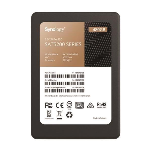 Synology Sat5200 2.5" Sata SSD -5 Year Limited Warranty - 480GB Check Compatible Models - Aged StockPromo Only