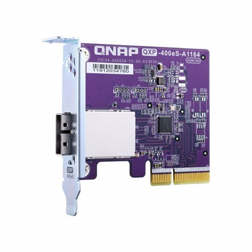 Qnap 1-Port SFF-8088 Sata Host Bus Adapter 4 X Sata 6Gb/s PCIe 3.0 X2 For TL-D400S TL-R400S