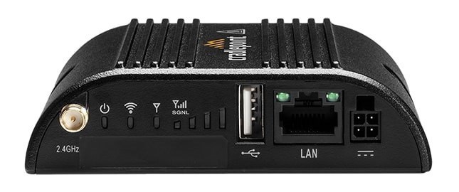 Cradlepoint Ibr200 IoT Router, Cat 1, Essentials Plan, 2X Sma Cellular Connectors, 1X Fe Ports, Dual Sim, 3 Year NetCloud