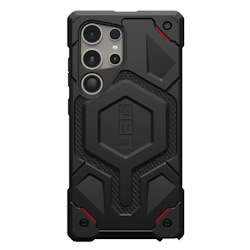 Uag Monarch Kevlar Samsung Galaxy S24 Ultra 5G (6.8') Case - Black (214415113940), 20 FT. Drop Protection (6M), Multiple Layers,Tactical Grip,Rugged