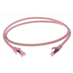 4Cabling 5M Cat 6A S/FTP Ethernet Network Cable. Pink