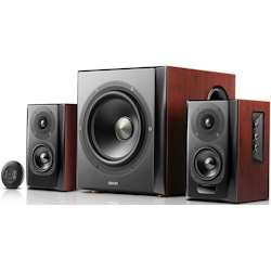 Edifier S350DB 2.1 Bluetooth Multimedia Speakers w/Subwoofer - 3.5mm/Optical/BT 4.1 AptX Wireless Sound/ Remote Control/8Inch Booming Subwoofer