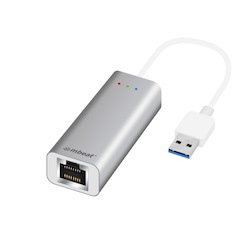 Mbeat® Usb 3.0 Gigabit Lan Adaptor For PC And MAC/Compatible With 10/100/1000Mbps/USB 2.0,1.1/Led Indicators/Ethernet Lan Port