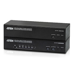 Aten Usb Dual Vga KVM Console Extender With Deskew, Audio And RS232 - 1920X1200 Or 300M Max