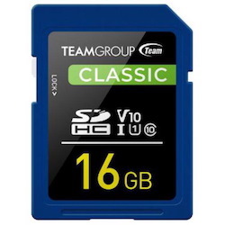 Team Classic SD Memory Card -16 GB
