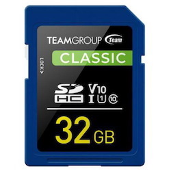 Team Classic SD Memory Card -32 GB