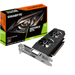 Gigabyte Nvidia, GTX 1650, Low Profile Oc, 1695MHz, 4GB GDDR5, 1xDP, 1xHDMI, 1X Dvi, Atx, 2xFans, 300W, 3 Years Warranty