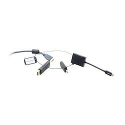 Kramer Ad-Ring-7 Included Adapters: Usb type-C (M) To Hdmi (F) DisplayPort (M) To Hdmi (F) Mini DisplayPort (M) To Hdmi (F)