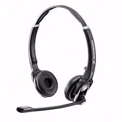 Sennheiser DW Pro 2 - Headset Only , Dect Wireless Office Headset With Accessories (Headband, Earhook, Nameplate, CD, Quick Guide) , No Base