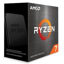 Amd Ryzen 7 5800X Zen 3 Cpu 8C/16T TDP 105W Boost Up To 4.7GHz Base 3.8GHz Total Cache 36MB No Cooler (Amdcpu) (Ryzen5000)