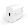 J5create Jup1420 20W PD Usb-C Wall Charger For iPhone 12 &Amp; Other smartphones/Tablets