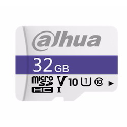 Dahua C100 32GB microSD 95MB/s 25MB/s 20TBW C10/U1/V10 Uhs-I -25 °C To +85 °C Temperature Resistant Waterproof Anti-Magnetic Anti X-Ray 7YRS WTY