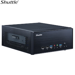 Shuttle XH510G2 5-Liter Mini-PC Barebone - H510, Lga1200, 2X DDR4 Sodimm, 1X 2.5' Bay, 1X M.2 2280 Socket,1X PCIe X16, 1X Hdmi, 1X DP