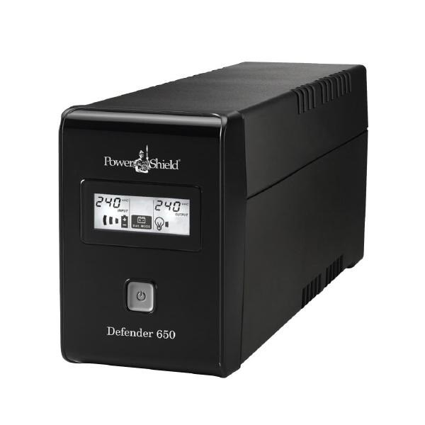 PowerShield Defender 650Va / 390W Line Interactive Ups With Avr, 2 X Australian Outlets And User Replaceable Batteries.