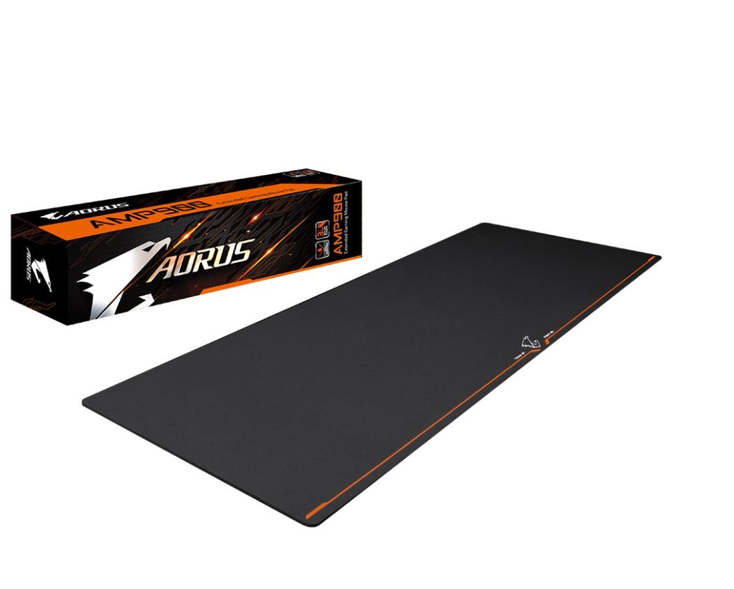 Gigabyte Aorus Amp900 Extended Gaming Mouse Pad Micro Pattern Desk-Sized Spill Resistant High-Density Rubber Base 900*360*3 MM