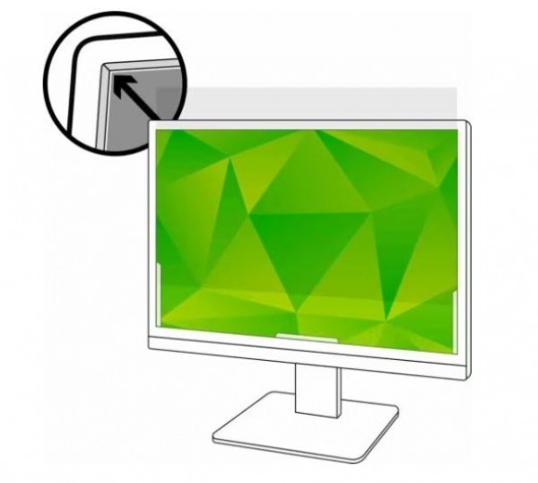 3M Anti-Glare Filter For 23.8" Monitor, 16:9