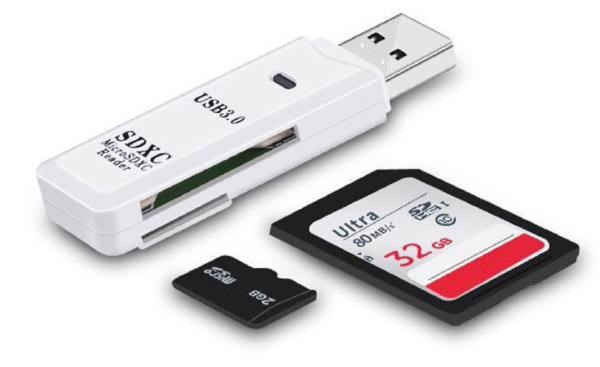 Shintaro Usb 3.0 SD Card Reader - Supports Micro SD And SD Card