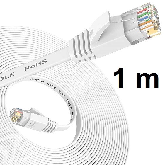 Fna Cat6 Ethernet 1M Cable White