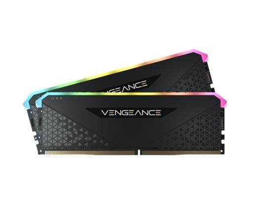 Corsair Vengeance RGB Pro 16GB (2x8GB) DDR4 3200MHz C16 Desktop Gaming Memory Black