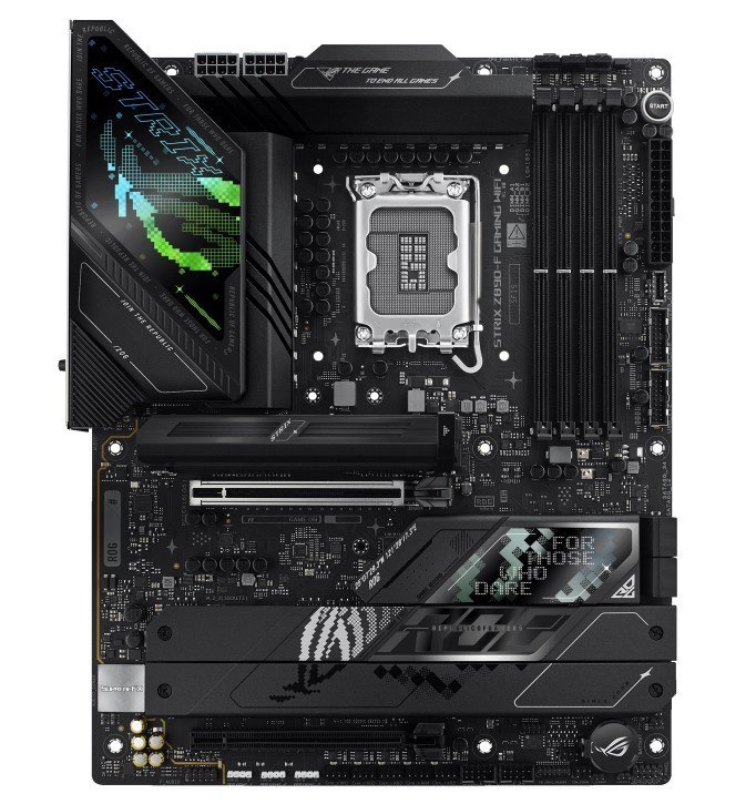 Asus ROG Strix Z890-F GAMING WIFI Gaming Desktop Motherboard - Intel Z890 Chipset - Socket LGA-1851 - ATX