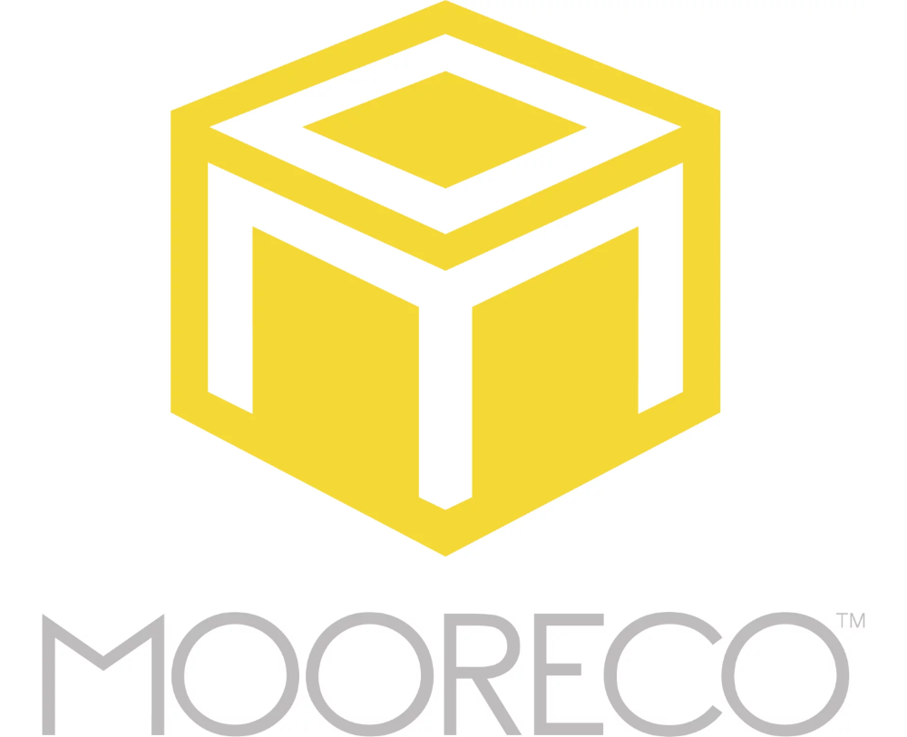 Mooreco Porcelain Desktop - Creator Desk With Platinum Direct Mount Shapes Leg