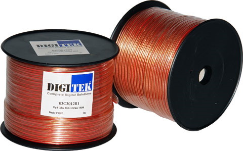 Digitek Figure 8 Speaker Cable (105/0.12MM) 16Awg - 100M Roll