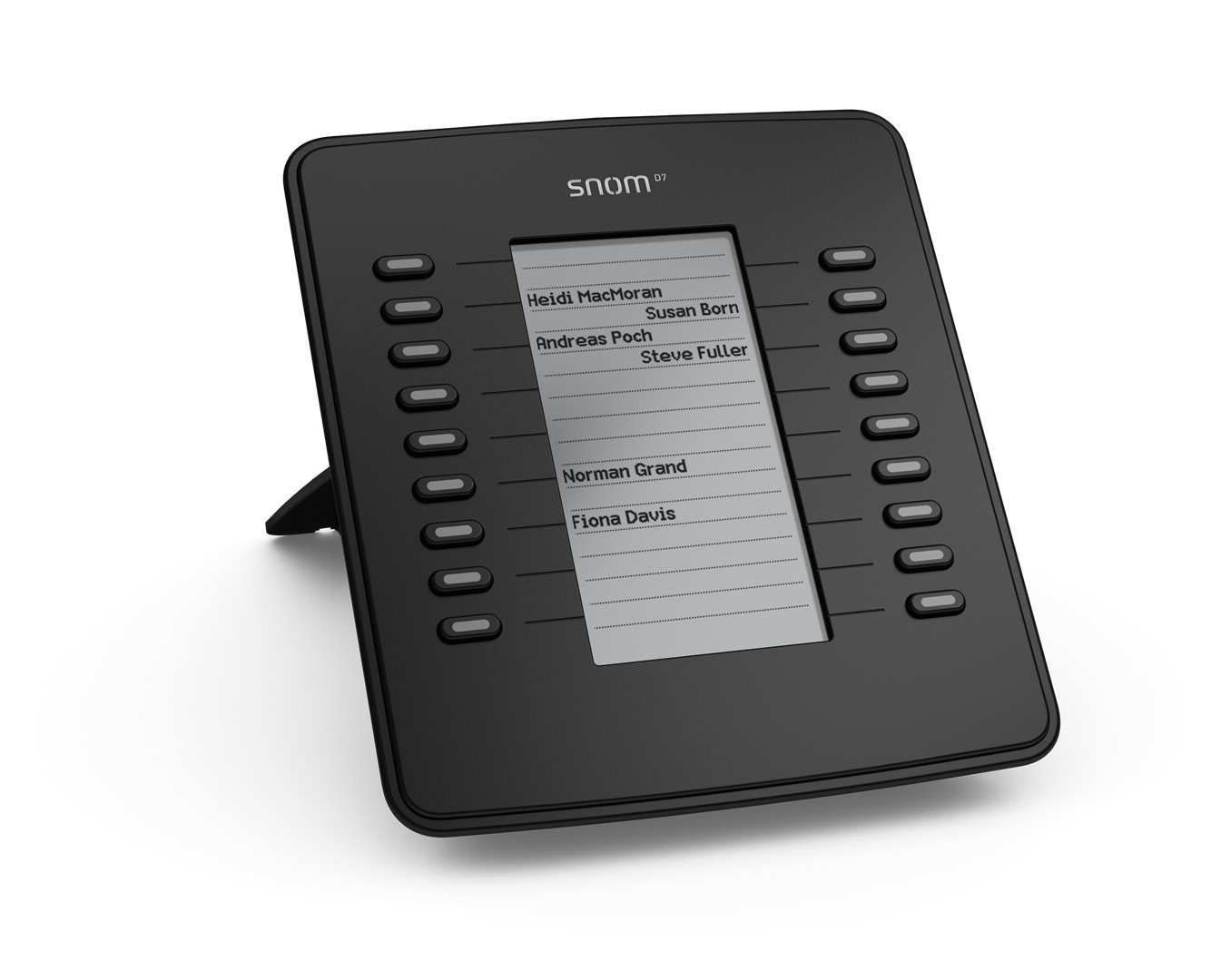 Snom 18 Button Snom Black Keypad With Usb Connection For 715/720/725/760/765 Series