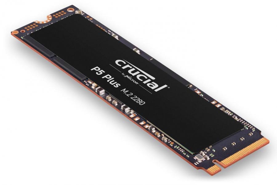 Crucial P5 Plus 2TB M.2 PCIe4 Gen4 NVMe SSD 6600/5000 MB/s R/W 1200TBW 720K/700K Iops 2M HRS MTTF Full-Drive Encryption 5YRS