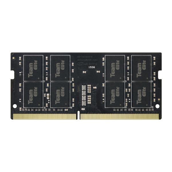 Teamgroup Elite DDR4 8GB Single 3200MHz PC4-25600 CL22 Unbuffered Non-ECC 1.2V Sodimm 260-Pin Laptop Notebook PC Computer Memory Module Ram Upgrade