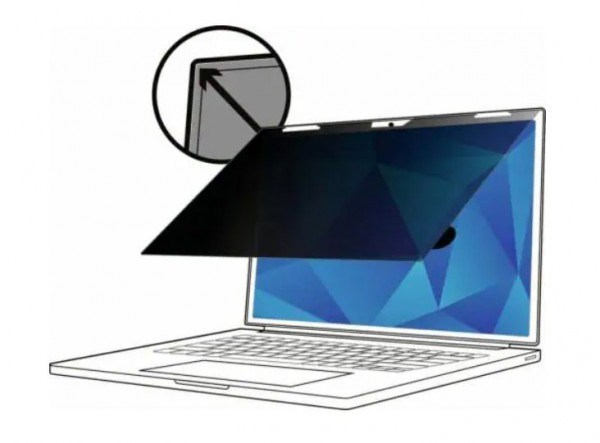 3M Privacy Filter For Apple MacBook Pro 16" 2019 With 3M Comply Flip Attach, 16:10