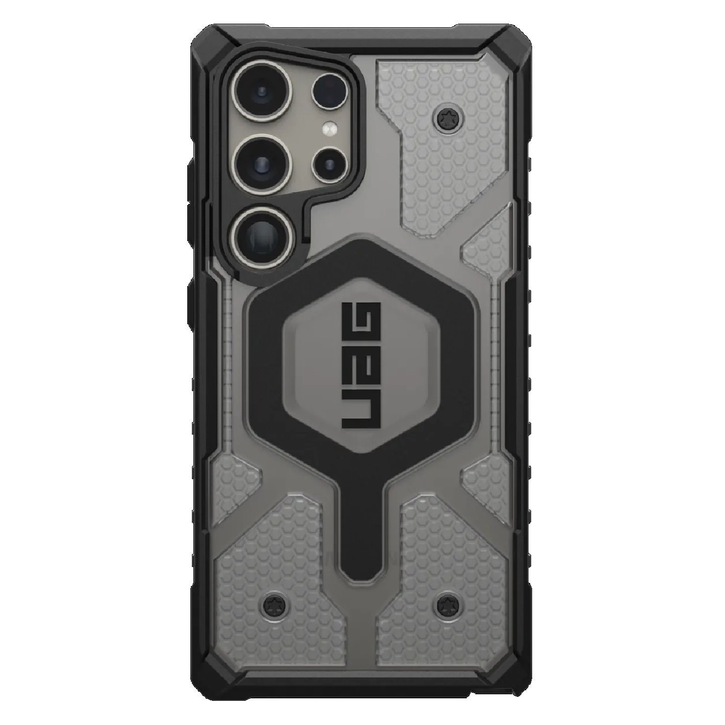 Uag Pathfinder Clear Pro Magnetic Samsung Galaxy S24 Ultra 5G (6.8') Case - Ice (214427114343), 18 FT. Drop Protection (5.4M), Raised Screen Surround