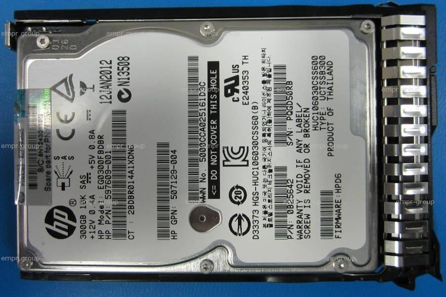 HPE 300 GB Hard Drive - 2.5" Internal - SAS (6Gb/s SAS)