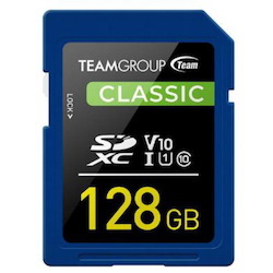 Team Classic SD Memory Card - 128 GB