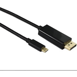 4Cabling 2M Usb Type-C Male To Displayport 4K/60Hz Cable