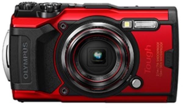 Olympus Stylus Tough TG-6 Red - 12MP, 4X Optical Zoom, Waterproof, Dustproof,Shockproof, 4K Movie , Field Sensors. 1 Year WTY.