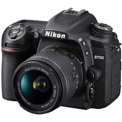 Nikon D7500 + Af-P 18-55MM VR Single Lens And Camera Kit