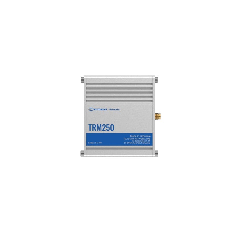 Teltonika | TRM250 | Industrial Cellular Modem- 4G/Lte (Cat M1), NB-IoT, 2G