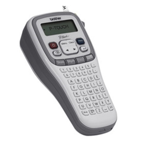 Brother PTH105 Accent Labeller Handheld, White/Grey 3.5-12MM