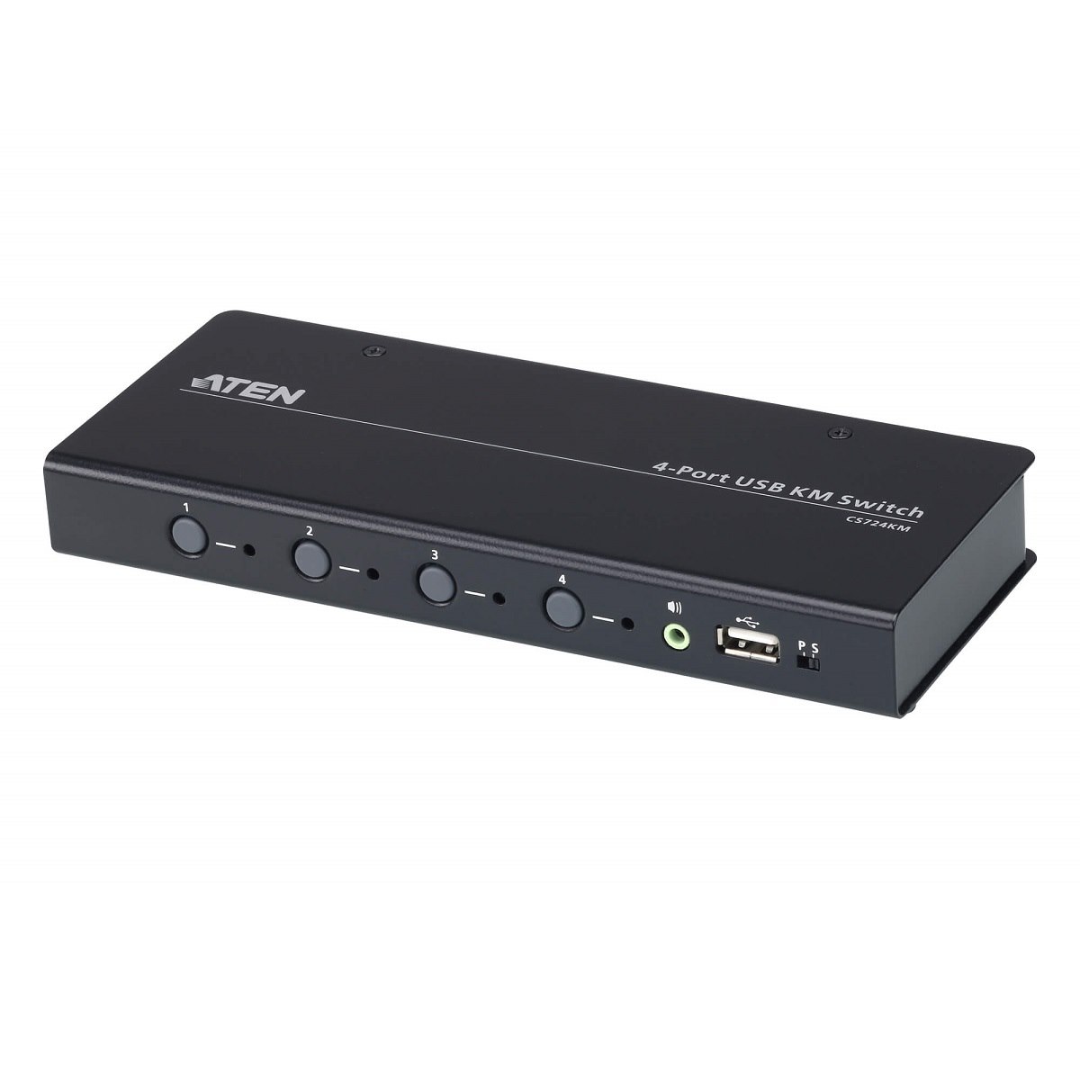 Aten (Cs724km-At) 4-Port Usb Boundless KM Switch