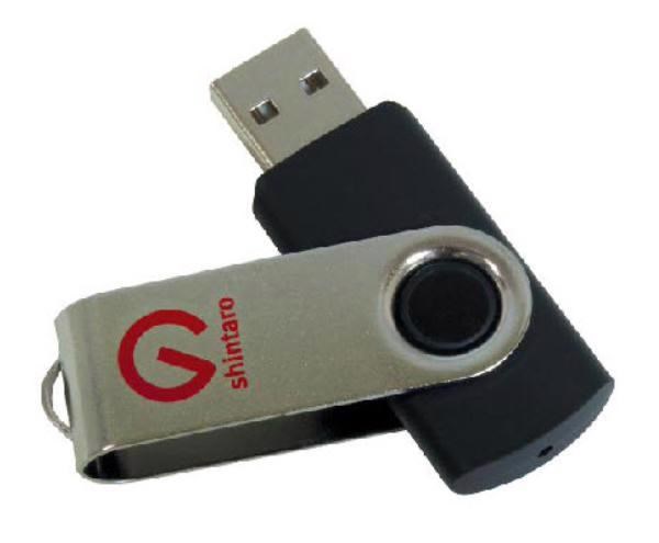 Shintaro 64GB Rotating Pocket Disk Usb2.0