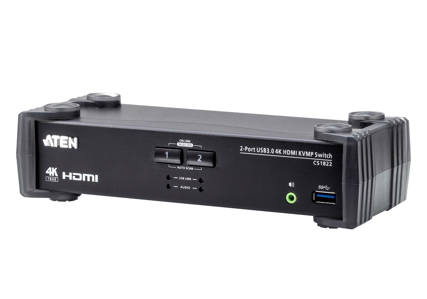 Aten CS1822 2-Port Usb 3.0 4K Hdmi KVMP Switch 2YR